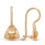 Золотые серьги ДИНАСТИЯ 013682-1010