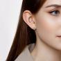 Золотые серьги с фианитом SOKOLOV 021500 Золотые серьги с фианитом SOKOLOV 021500