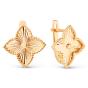 Золотые серьги ДИНАСТИЯ 023162-1010
