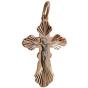 Золотая подвеска крест ПЛАТИНА 03-0455-07-000-1111-01