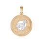 Золотая подвеска знак зодиака SOKOLOV 032325