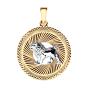 Золотая подвеска знак зодиака SOKOLOV 032329