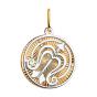 Золотая подвеска знак зодиака SOKOLOV 035707