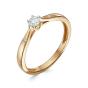 Золотое помолвочное кольцо с бриллиантом VESNA 11116-151-00-00