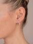 Золотые серьги с фианитом DEL'TA 1204938