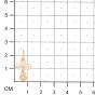 Золотая подвеска крест ЗОЛОТЫЕ УЗОРЫ 20-0223