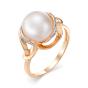 Золотое кольцо с жемчугом DEFLEUR 21419A1