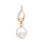 Золотая подвеска с жемчугом DEFLEUR 23402A1