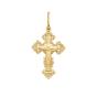 Золотая подвеска крест АТОЛЛ 3050