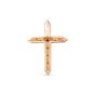Золотая подвеска крест с бриллиантом VESNA 31285-151-00-00
