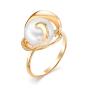 Золотое кольцо с жемчугом DEFLEUR 31374A1