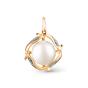 Золотая подвеска с жемчугом DEFLEUR 33396A1