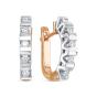 Золотые серьги с бриллиантом BRILLIANT STYLE 3402-210