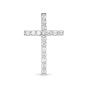 Подвеска крест из белого золота с бриллиантом VESNA 3534-251-00-00
