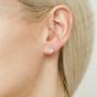 Золотые серьги пусеты-гвоздики с бриллиантом VESNA 4971-151-00-00 Золотые серьги пусеты-гвоздики с бриллиантом VESNA 4971-151-00-00