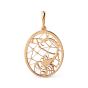 Золотая подвеска знак зодиака ДИНАСТИЯ 501588-1000