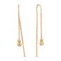 Золотые серьги-цепочки KARATOV Т10062Б079