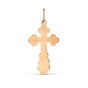 Золотая подвеска крест KARATOV Т13066653