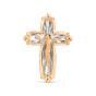 Золотая подвеска крест KARATOV Т13066773