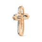 Золотая подвеска крест KARATOV Т13066773