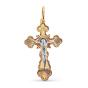 Золотая подвеска крест KARATOV Т13086383