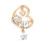 Золотая подвеска с фианитом KARATOV Т147035457