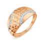 Золотое кольцо с фианитом KARATOV Т147618731