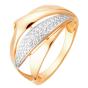 Золотое кольцо с фианитом АЛЕКСАНДРА кл2730