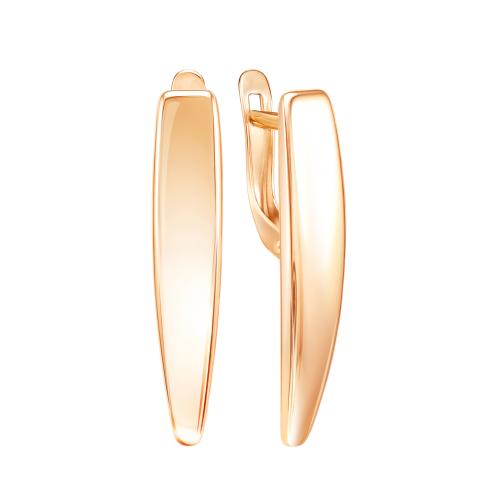 Золотые серьги ЗОЛОТЫЕ УЗОРЫ 00-62-0251-00