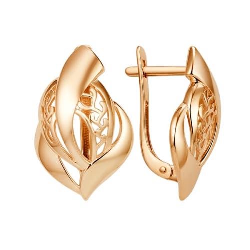 Золотые серьги ДИНАСТИЯ 005842-1000