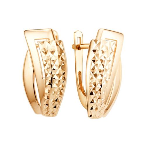 Золотые серьги ДИНАСТИЯ 009972-1010