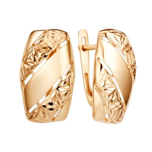 Золотые серьги ДИНАСТИЯ 009982-1010