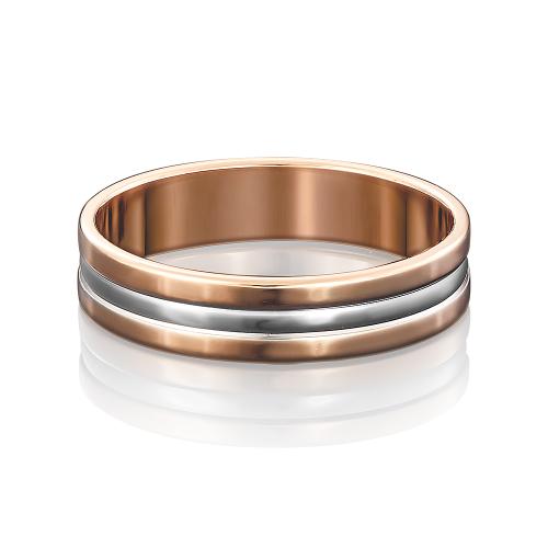 Золотое обручальное кольцо ПЛАТИНА 01-3247-39