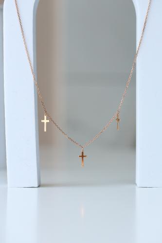 Золотое колье SANIS 01-809174