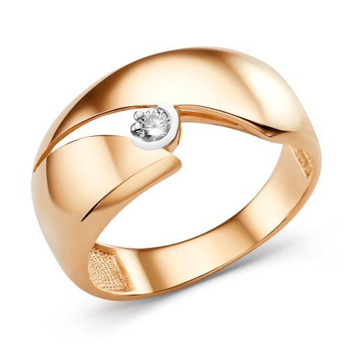 Золотое кольцо дорожка с фианитом ДИНАСТИЯ 011561-1102