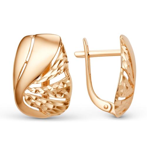 Золотые серьги ДИНАСТИЯ 014122-1010