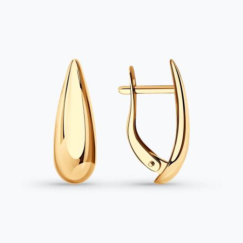 Золотые серьги SOKOLOV 027121