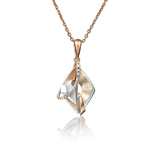 Золотая подвеска ПЛАТИНА 03-2878-00-000-1140-48