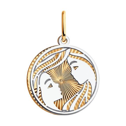 Золотая подвеска SOKOLOV 035701