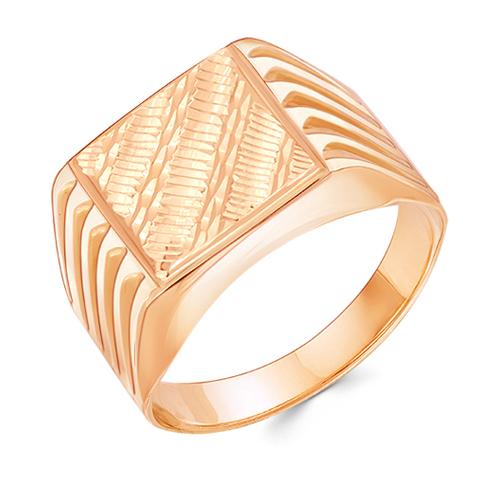 Мужская печатка из золота ЗОЛОТЫЕ УЗОРЫ 07-1571