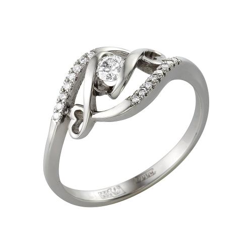 Золотое кольцо с бриллиантом МАСТЕР БРИЛЛИАНТ 1-105-324