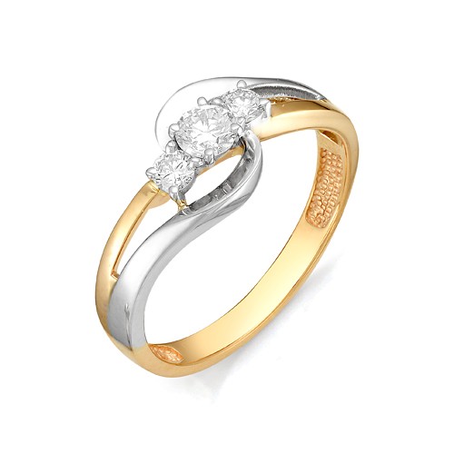 Золотое кольцо с бриллиантом МАСТЕР БРИЛЛИАНТ 1-106-61