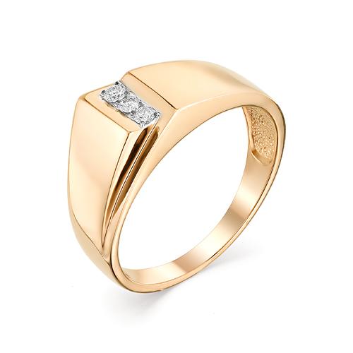 Золотое кольцо с бриллиантом МАСТЕР БРИЛЛИАНТ 1-106-854