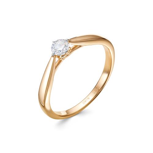 Золотое помолвочное кольцо с бриллиантом VESNA 12220-151-00-00