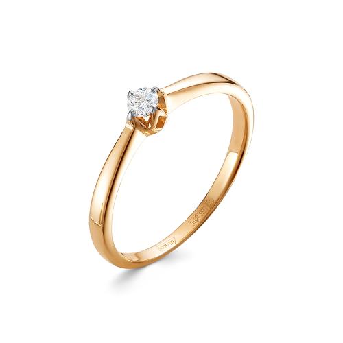 Золотое помолвочное кольцо с бриллиантом VESNA 12770-151-00-00