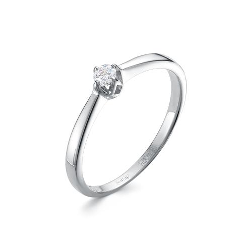 Помолвочное кольцо из белого золота с бриллиантом VESNA 12770-251-00-00
