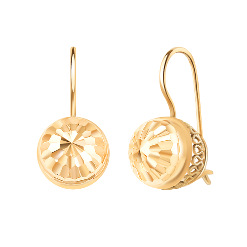 Золотые серьги АТОЛЛ 2008а-3