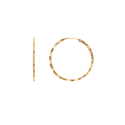 Золотые серьги конго АТОЛЛ 20772-30а-2