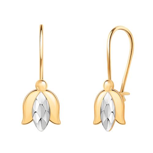 Золотые серьги АТОЛЛ 21196а