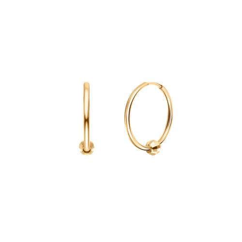 Золотые серьги конго АТОЛЛ 22143-17а-1